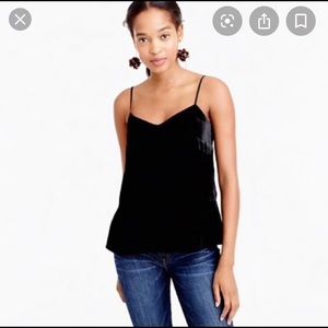 J. Crew Velvet Tank